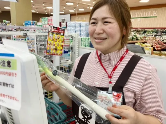 レジスタッフ【商品の清算や売上の確認など】の画像