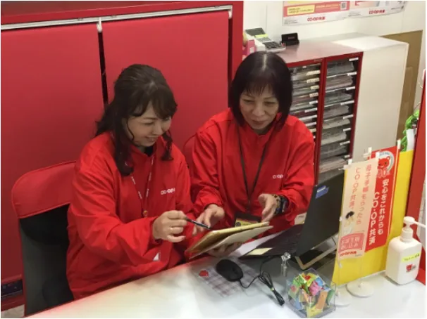 コープ共済のご案内スタッフの画像