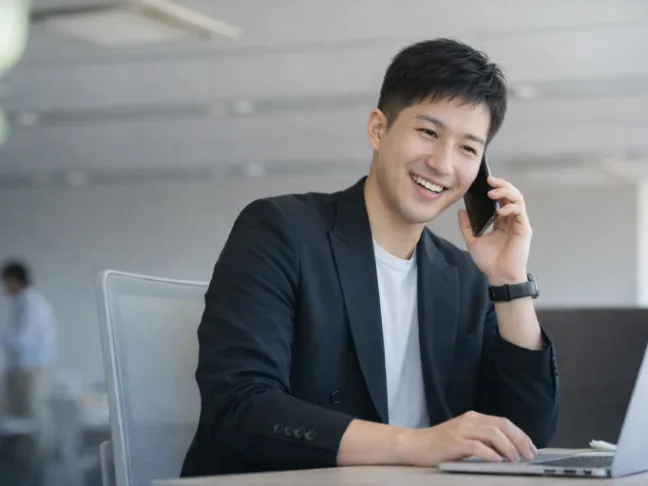 基地内人材派遣の営業スタッフの画像