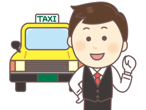 タクシードライバーの画像