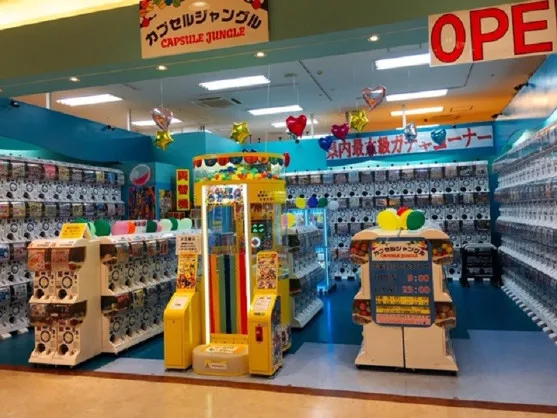 ゲームセンタースタッフ【ガチャガチャカプセルの専門店スタッフ】の画像