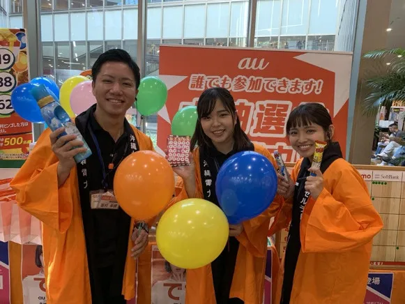 販売・受付スタッフ【興味を持ったお客様へご案内】の画像