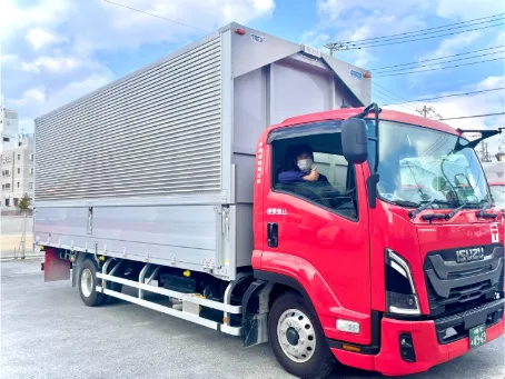 ルート配送ドライバー（4t）の画像