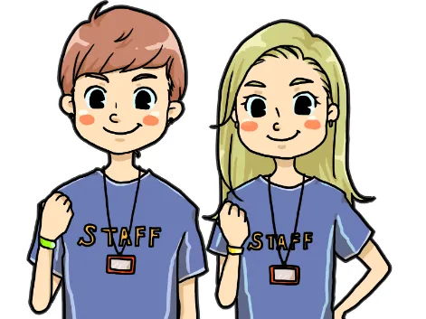 (超短期)イベントスタッフ【アニメ原画展でのレジ・品出し・誘導など】の画像