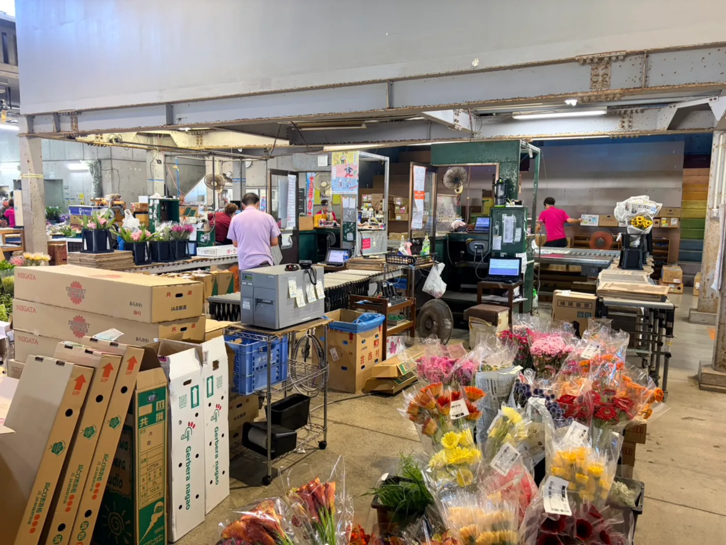 花市場の販売スタッフ【登録花屋さんへの花の提案・販売】 | 株式会社
