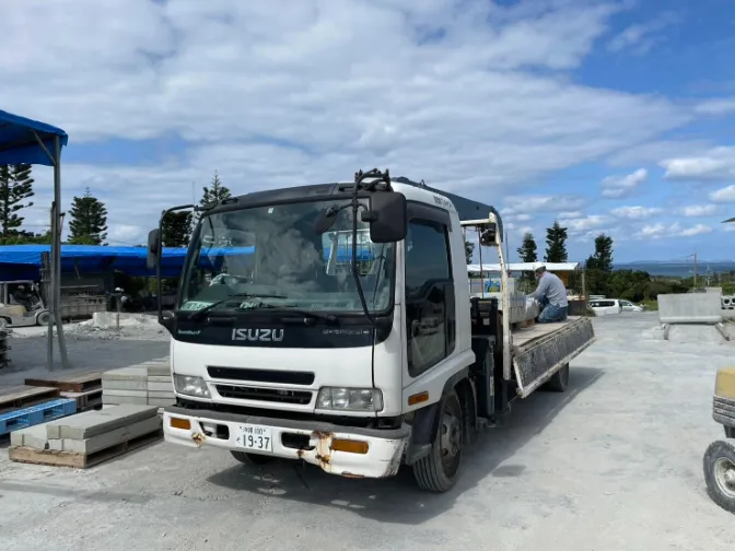 配達作業員補助【ヤードから各現場へコンクリート製品を配送作業】の画像