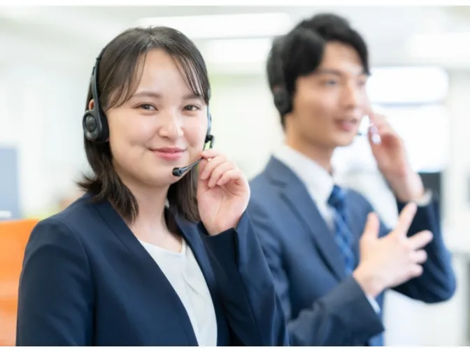 コールセンタースタッフ【サービスについてのご案内と日程調整の連絡など】の画像