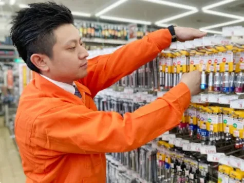 DIY担当スタッフ【ホームセンターでの工具や金物の販売管理など】の画像