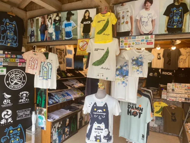 販売スタッフ【お土産Tシャツやミサンガなどの接客販売や簡単なレジ対応】の画像