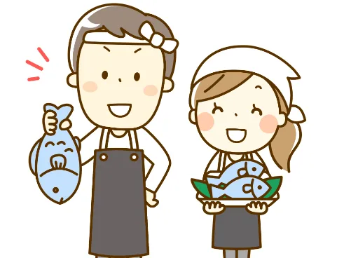 販売スタッフ(未経験可)【店頭での接客販売や2Fの食堂への配膳など】の画像