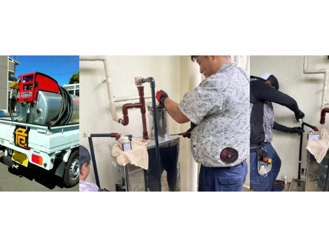 ルート配達スタッフ【灯油の配達や簡単な修繕作業など】の画像