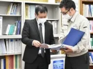 電気工事会社の営業スタッフの画像