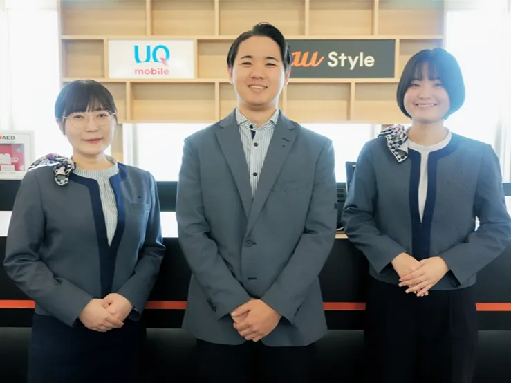 来店型提案営業（未経験可）【料金プランや機種のご案内】の画像