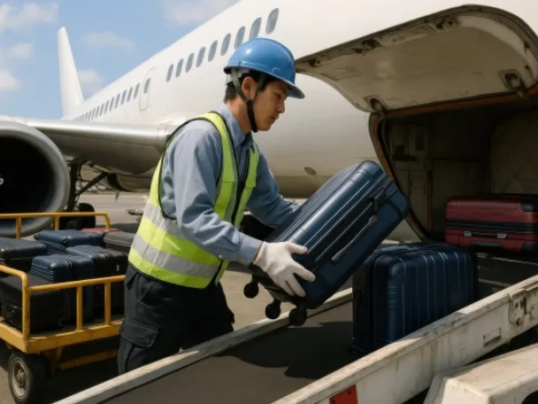 手荷物運搬スタッフ【手荷物の運搬および仕分けるだけのシンプル作業】の画像