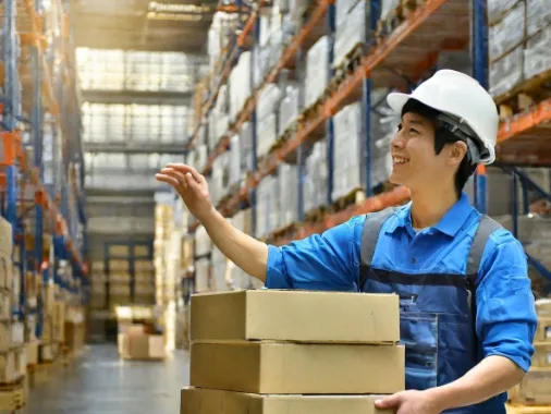 (未経験可)倉庫内で商品の仕分け・検品作業スタッフの画像