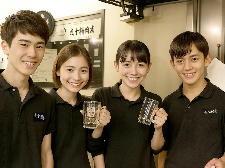 店舗スタッフ【フードコートにてレジやカウンター及び調理補助など】の画像