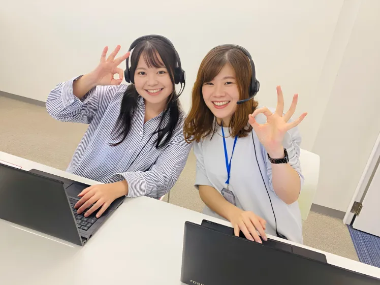 (未経験可)自動精算機のお問い合わせ受付スタッフの画像