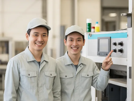 (未経験可)倉庫内作業スタッフ【機械操作がメインの金属加工作業など】の画像