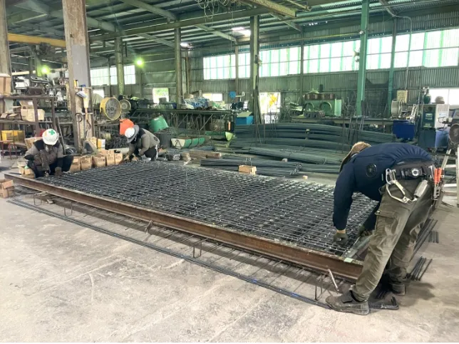 鉄筋製品の製造スタッフ【鉄筋を製造し各建造物に合わせた加工や組み立て】の画像