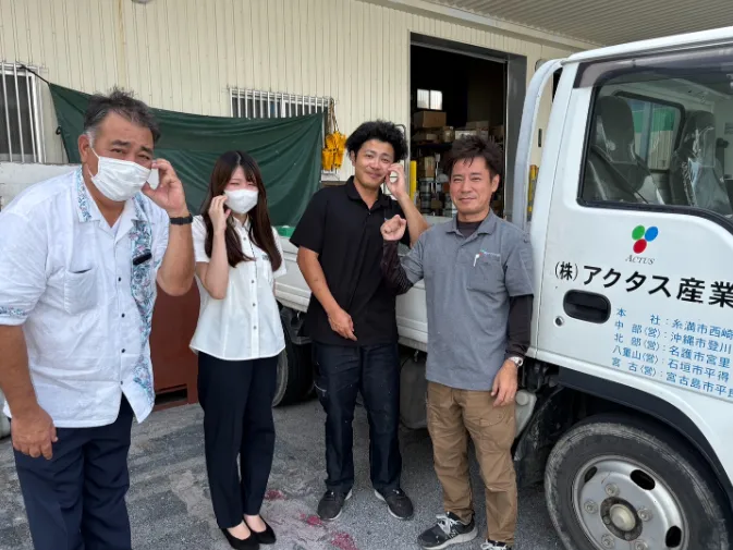 配達ドライバー【塗装工事の現場へ商品配達など】の画像