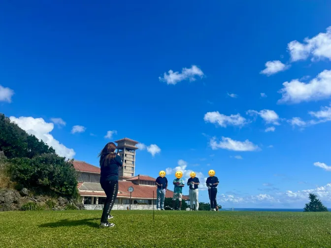 (短期)写真撮影・販売スタッフ【ゴルフ場にてゴルファーの写真撮影及び販売の仕事】の画像