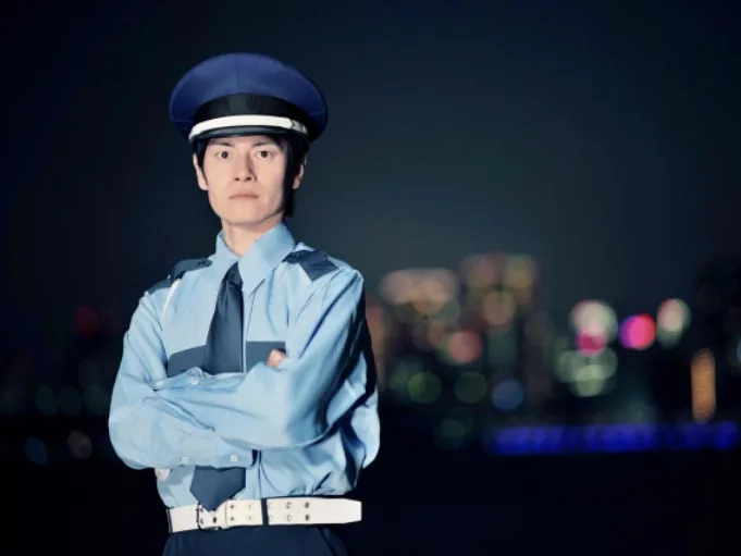 セルフサービス給油所警備スタッフの画像