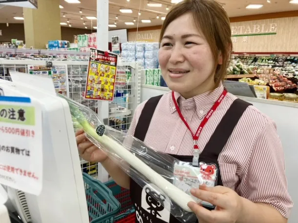 レジスタッフ【商品の清算や売上の確認など】の画像