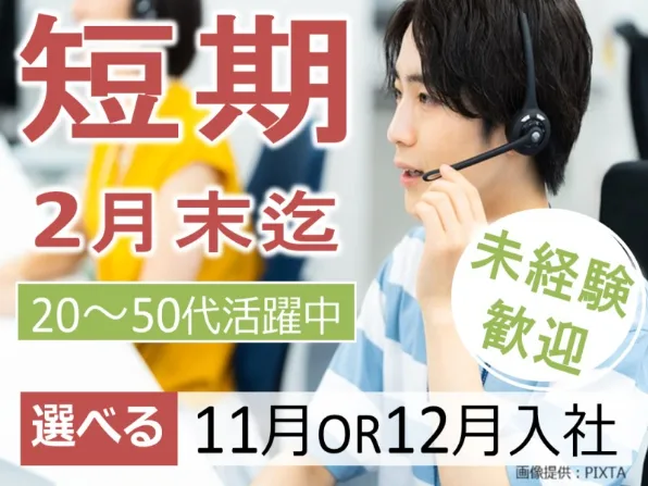(短期2月末迄)生命保険のパンフレット受付スタッフの画像