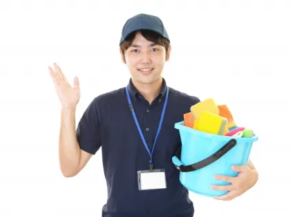 清掃員【基地内での清掃や片付け等】の画像