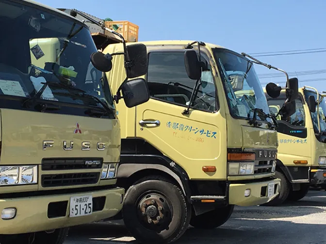 (短期可・未経験可)ゴミ収集作業スタッフ【那覇市内のゴミの回収および運搬】の画像
