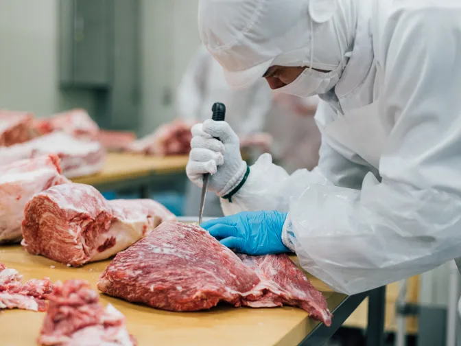 食肉加工スタッフ【食肉のパック詰めや加工など】の画像
