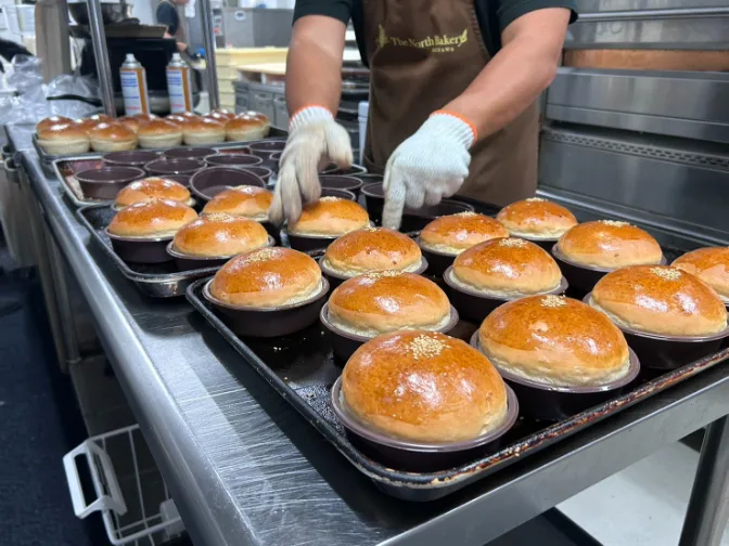 パン製造スタッフ【ハンバーガーショップでのバンズの製造補助】の画像